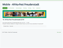 Tablet Screenshot of afrika-fest.info
